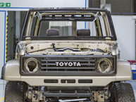 The FJ Company - 1994 FZJ73 0003334 Beige - Restoration - Engine - Bodywork